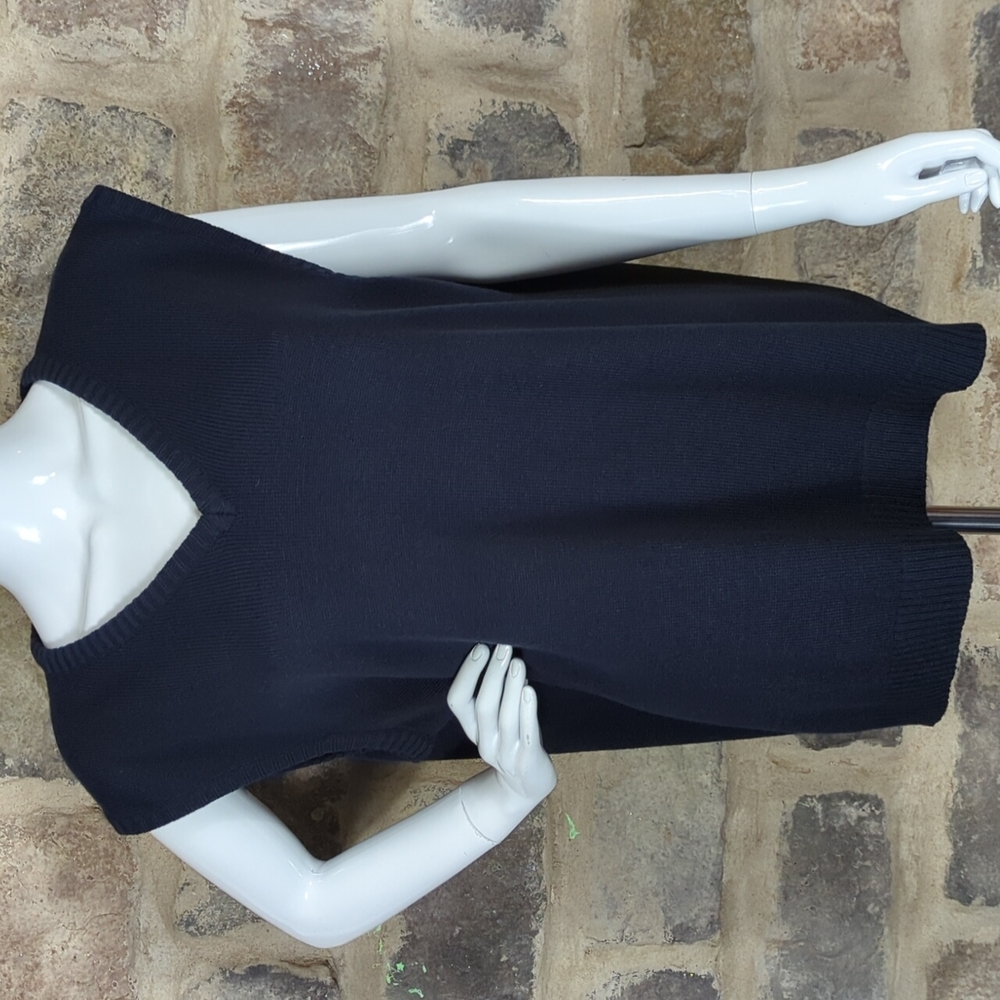 French Toast Uniform Vest Navy Adult L